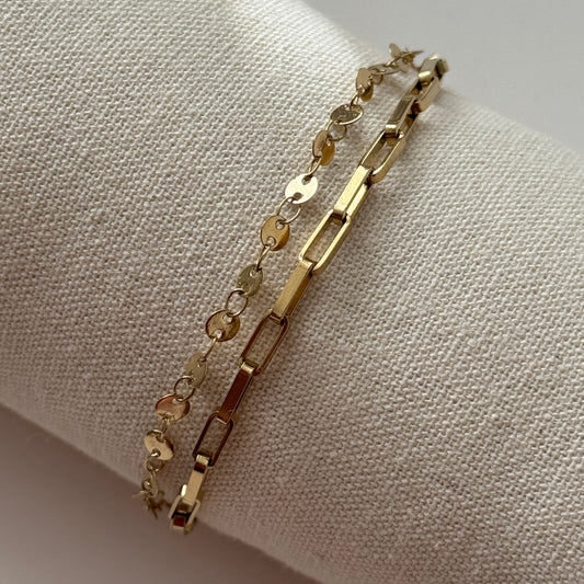 Sheena Two Layer Bracelet