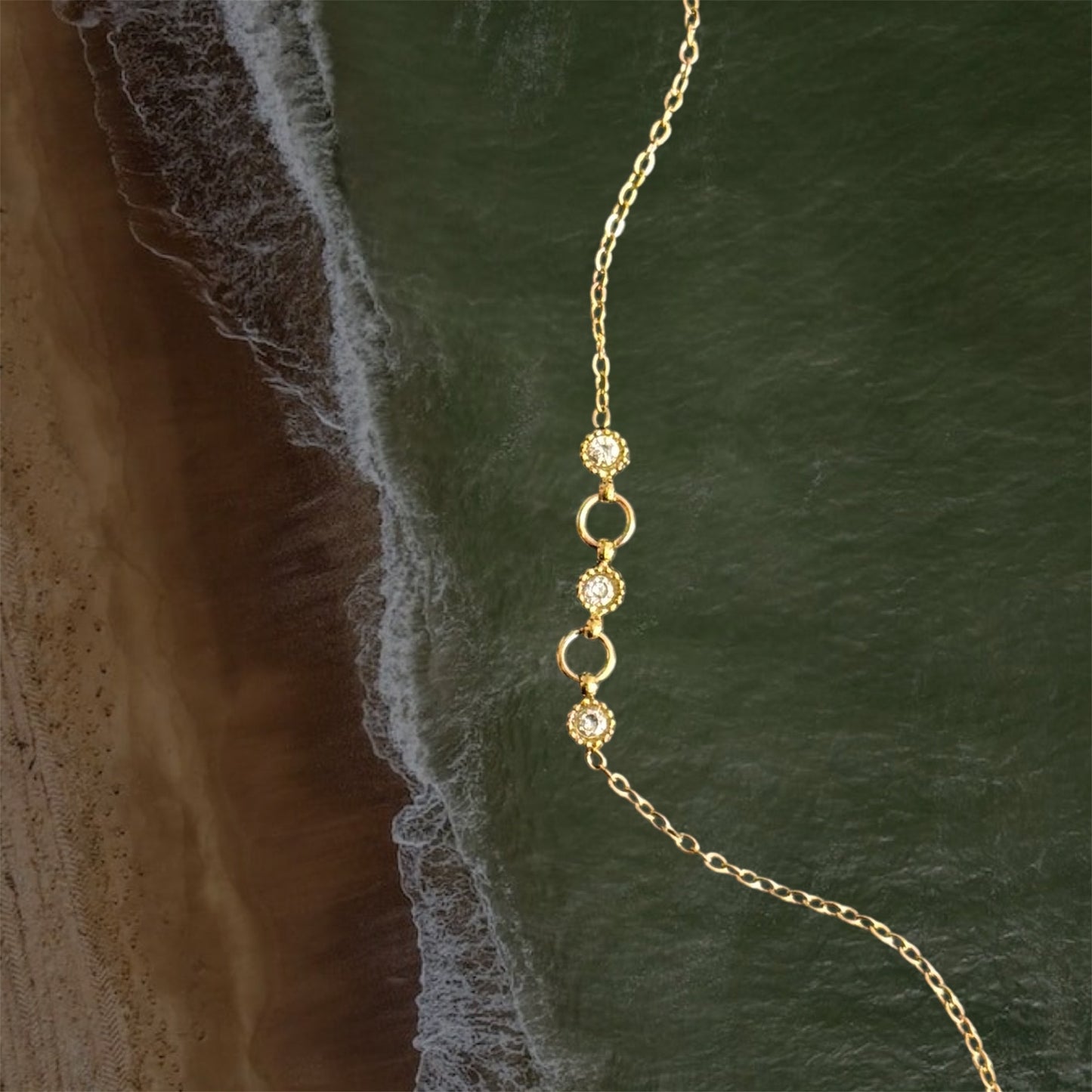 Three Stone Bracelet