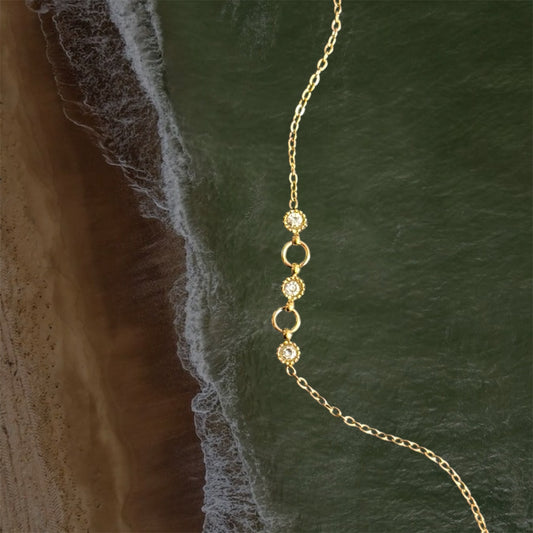 Three Stone Bracelet