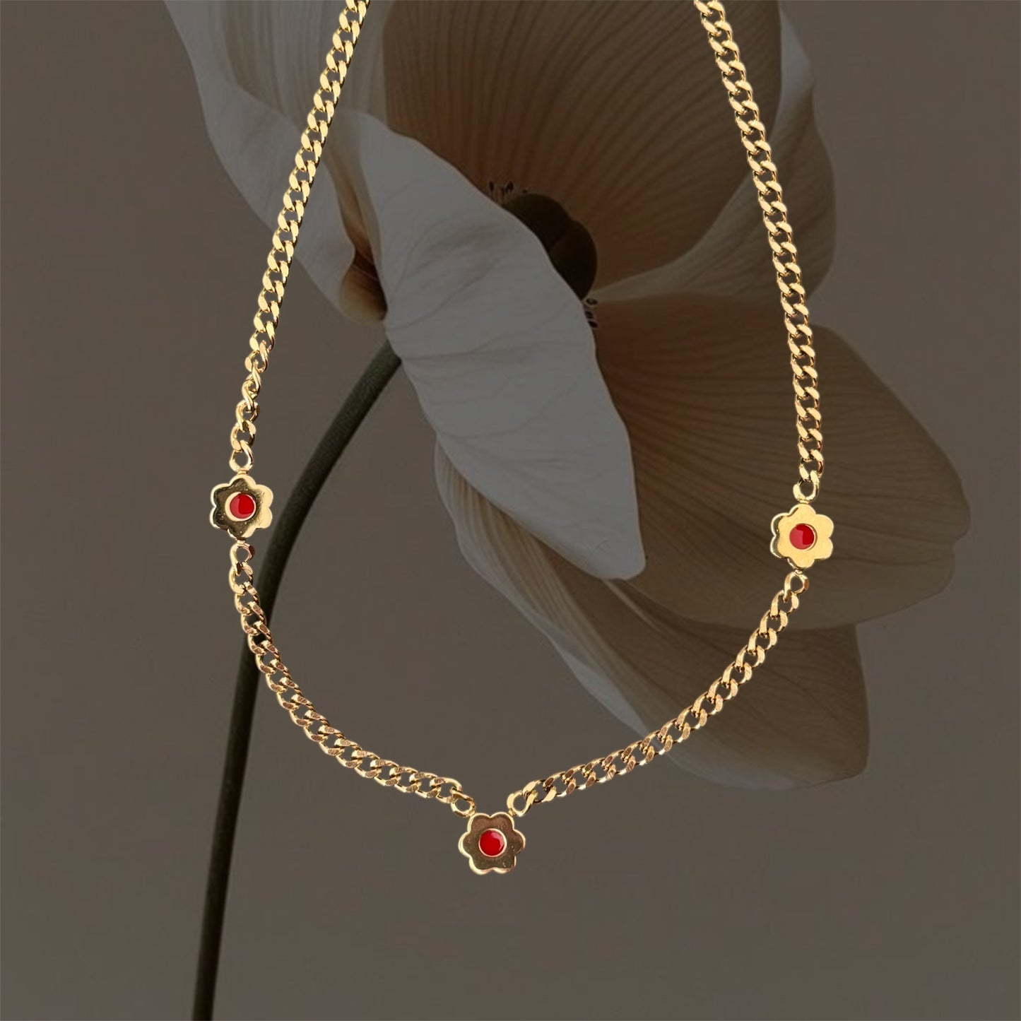 Spring Flower Necklace