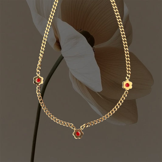 Spring Flower Necklace
