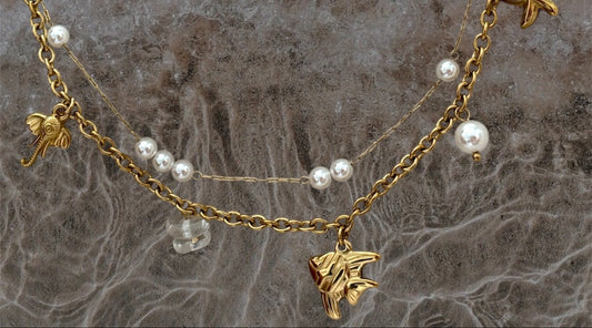Mer Charm Necklace